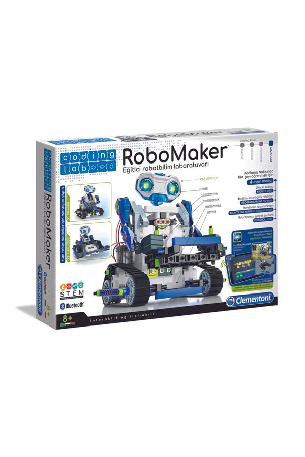CLEMENTONI-Coding Lab Robomaker Start Educational Robotics Laboratory 1