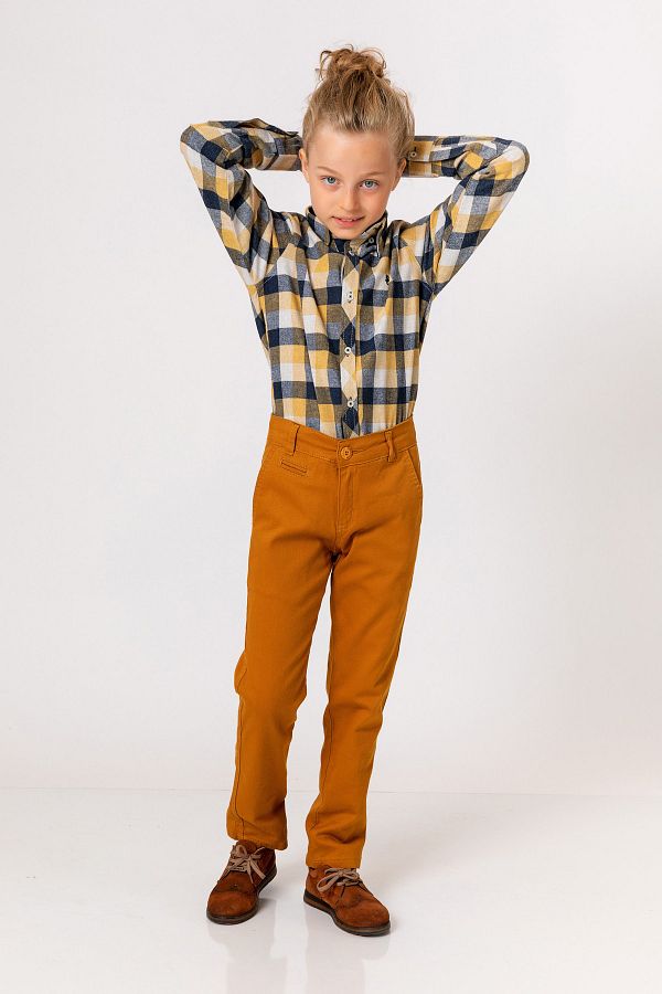 incity-Boy's Mustard Pants 1