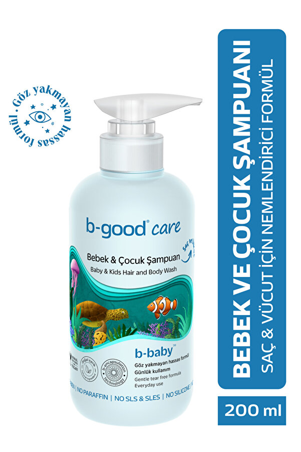B-GOOD Bebek & Çocuk Saç Ve Vücut Şampuanı 200 ml
