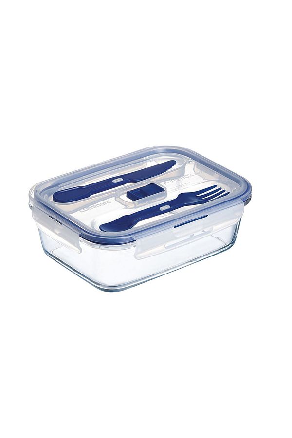 Luminarc-Pure Box Active Picnic Container Rectangular 1220 Cc 1
