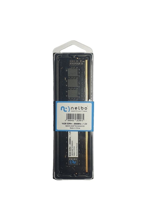 nelbo-Memory Ram 8 Gb Ddr4, 2666 Mhz, 1.2v Cl17 Original, For Computer, Black Edition 1