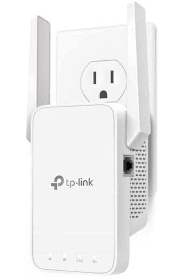 TP-LINK-AC1200 WiFi Extender, 2024 Wirecutter Best WiFi Extender, 1.2Gbps home signal booster, Dual 1