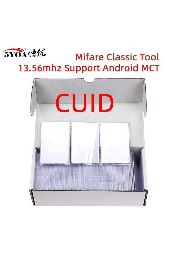 Choice-10pcs Card CUID 10PCS Rewritable RFID 13.56MHz CUID UID Blank Card Clone Card Copyable Changeable Sm 1
