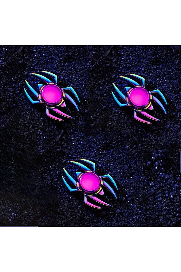 Choice-3pcs Fidget Spinner is an alloy made in the shape of a spider, perfect for relaxing and entertaining 1