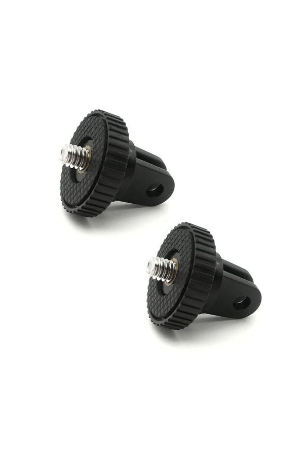 Choice-2pcs Tripod Adapter Mounts for Gopro 13 12 11 10 9 8 7 6 5 4 3 2 1/4-20 Screw Adapter for Go Pro Her 1