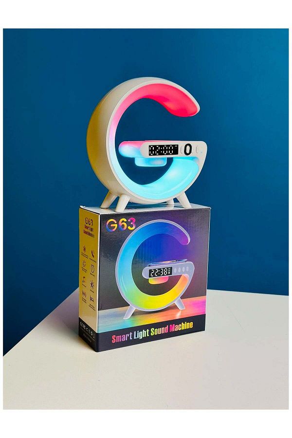 Generic-Atmosphere RGB Light Bluetooth Speaker With Wireless Charging 1