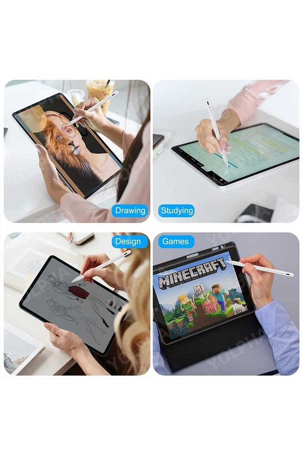 gökmer-2025 Bluetooth Stylus Tablet Pen Compatible with iPad 12Th Generation Compatible 10.9'' A16 Processor 1