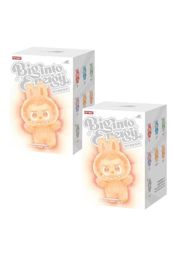 Pop Mart-2 Pieces of Doll Labubu Big Into Energy Version Blind Box Randomly Assorted 1