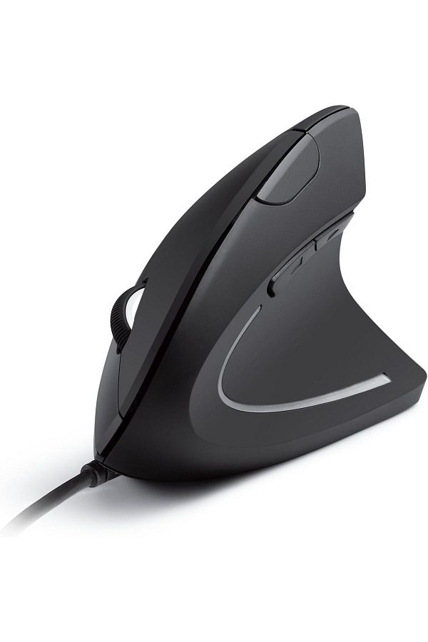 Anker-Ergonomic Optical Vertical Mouse with USB Cable, Comfortable and Easy to Use 1