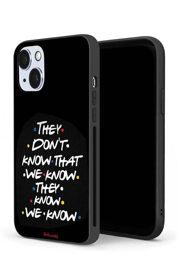 Tolwak-Apple iPhone 14 Plus Protective Case They Dont Know What We Know They Know We Know 1