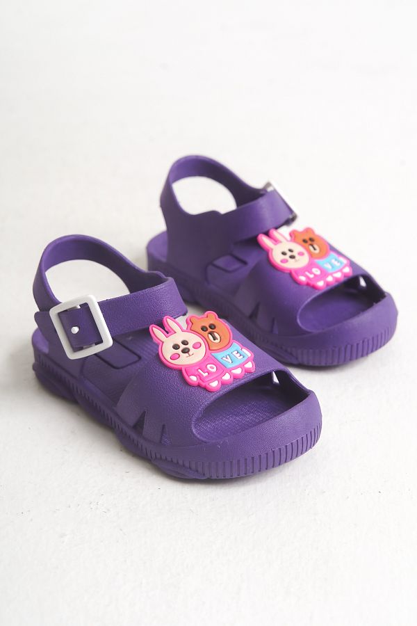 buğrahayalin-Orthopedic, Anti-Slip Sole, Cute Animal Figure, Light and Comfortable Children's Daily Sandals Slippers 1