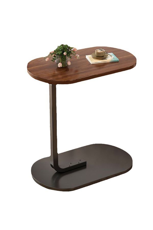 sharpdo-Minimalist Style Sofa Side Table, Movable Coffee Table for Serving Guests 1