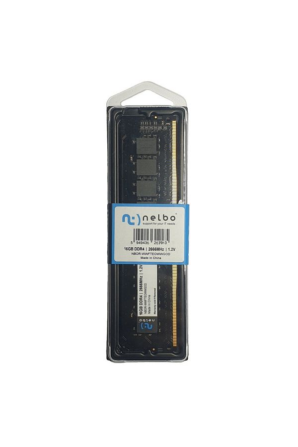 nelbo-RAM memory 16 GB ddr4, 2666 Mhz, 1.2V CL17 Nelbo original, for computer, black edition 1