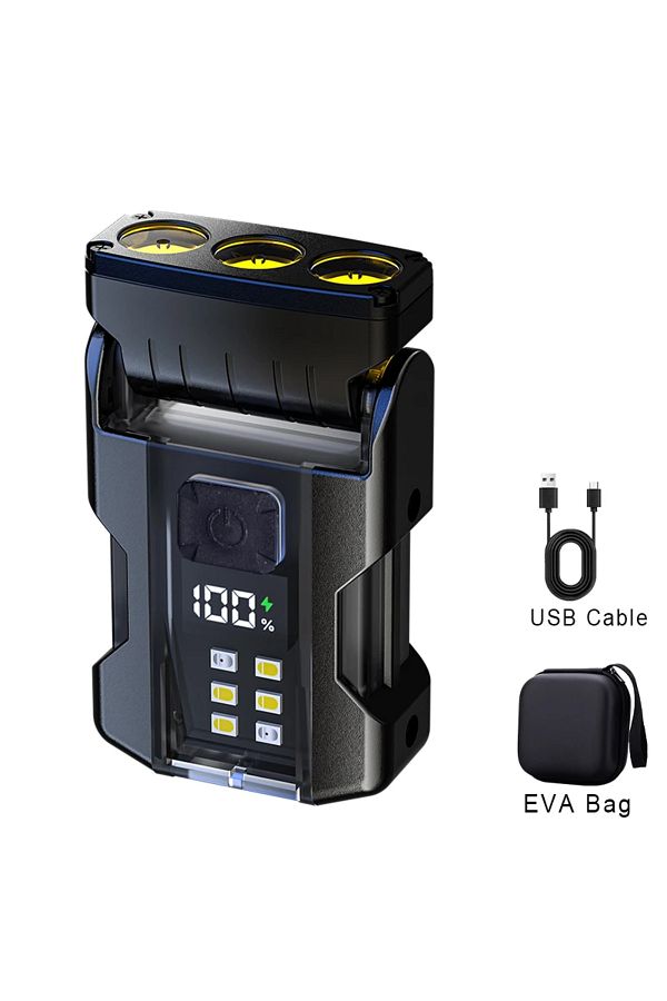 Choice-Upgrade-Bag BALDR Portable Mini Keychain Flashlight Led Bright EDC Torch Magnetic Cap Clip Lamp Flas 1