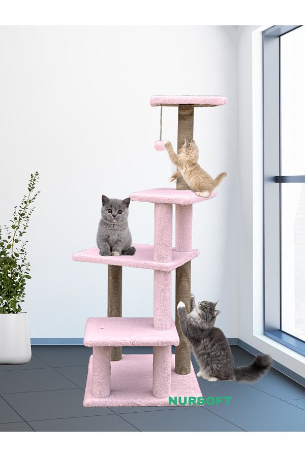 Nursoft-Premium Scratching Board Multi-Layer Long Size Large Size Cat Seat Scratching Protector 1
