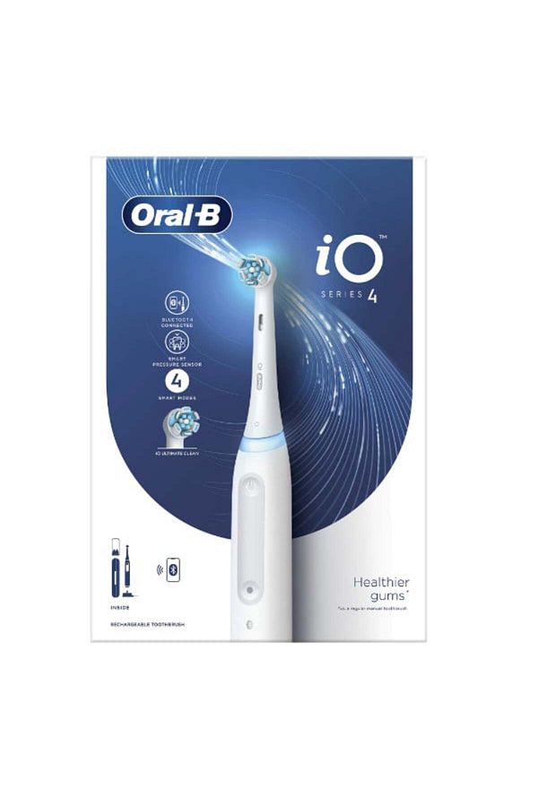 Oral-B-Io 4 Electric Toothbrush With Magnetic And Micro-vibration Technology, Smart Pressure Sensor 1