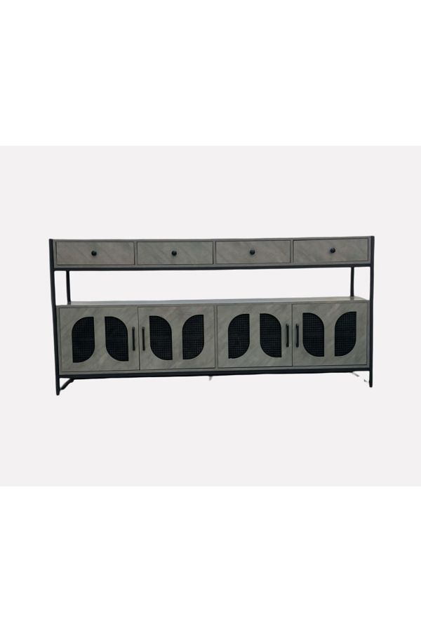 DEC20-Buffet cabinet with an elegant design and distinctive aesthetic touches 1
