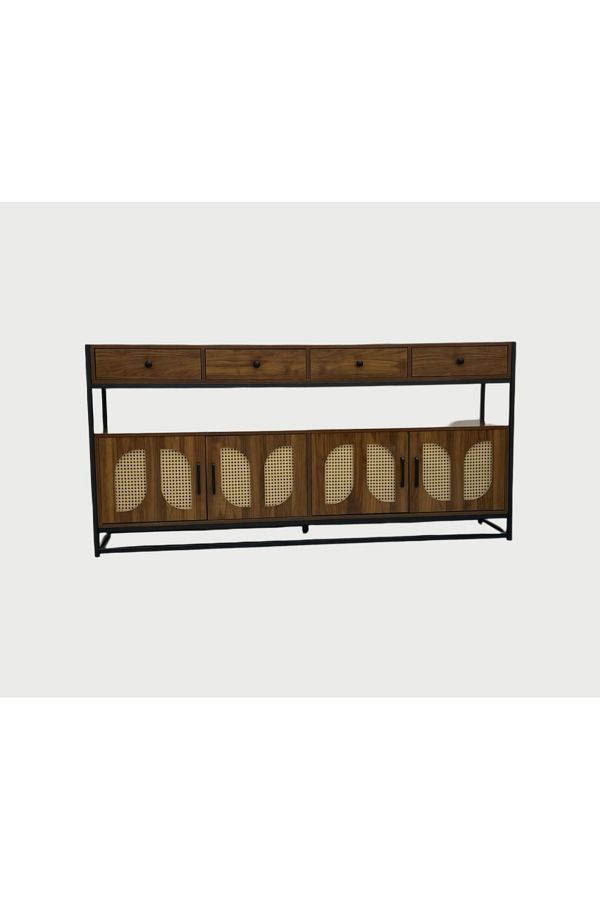 DEC20-Buffet cabinet with an elegant design and distinctive aesthetic touches 1