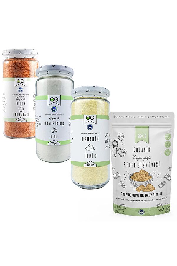 OG natural Organik Bebek Ek Gıda Hazırlama Çok Satanlar Seti
