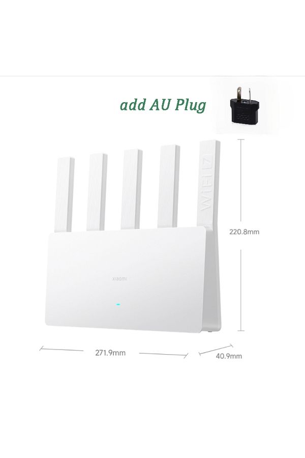 Xiaomi-Add Au Adapter Router Be5000 Wifi 7 5011mbps 2.4g/2.5ghz Network Port 512mb Memory Dual Broad 1