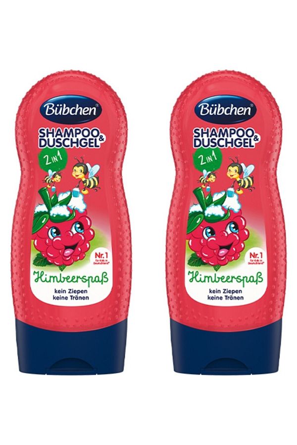 Bübchen-Raspberry Children's Shampoo and Shower Gel 230 Ml 1