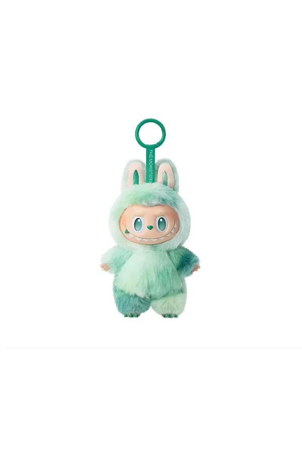 LABUBU-Plush toy, Labubu, Forward High Energy Series, Generation 3, SERENITY, 17cm, GREEN 1