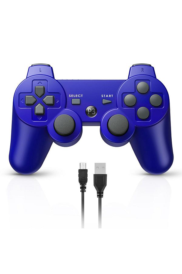 rexa-PS-3 Wireless Controller with High Performance Upgraded Joystick Rechargeable Battery 1