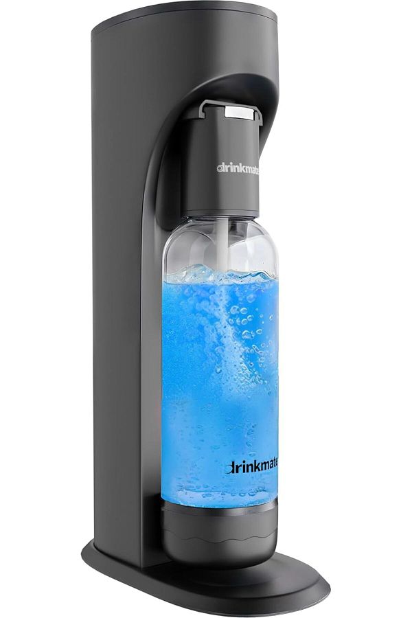 Drinkmate-OmniFizz Sparkling Water and Soda Maker (Matte Black) 1