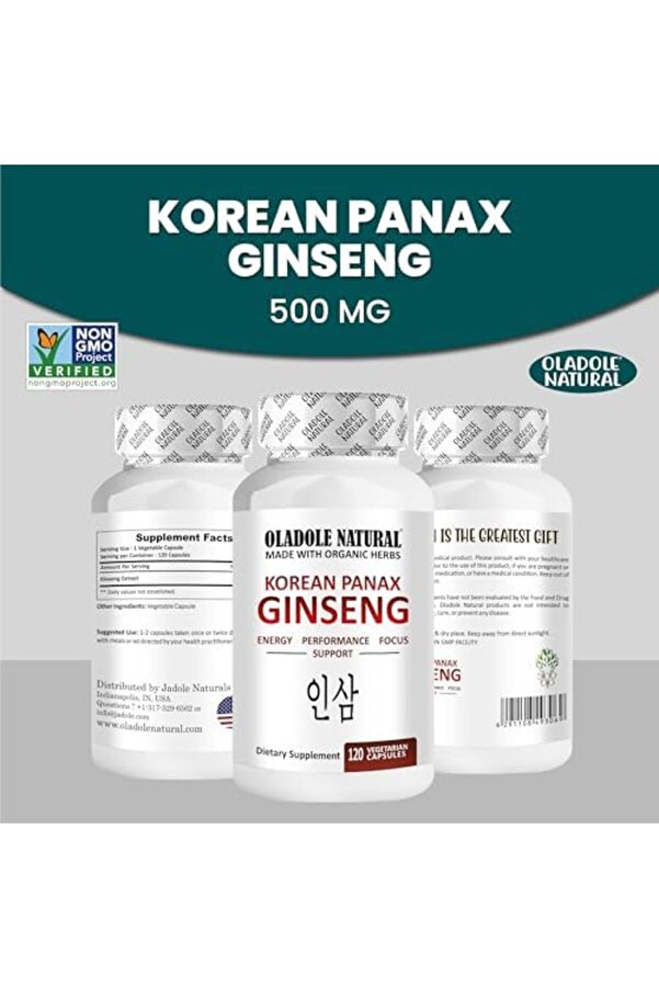 Ginseng Rosso Coreano 4800mg - Per Energia, Resistenza E Salute Maschile, Ad Alto Contenuto Di Ginsenosidi - Foto 3