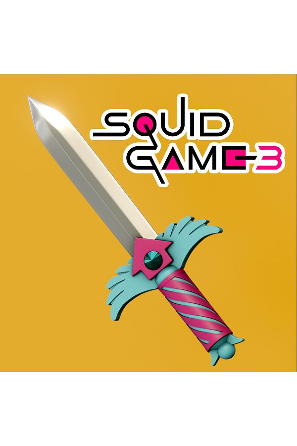 Suelo Butik-Squid Game 3 Knife Figure - Hide and Seek Game Knife Figure (Not Sharp) 1