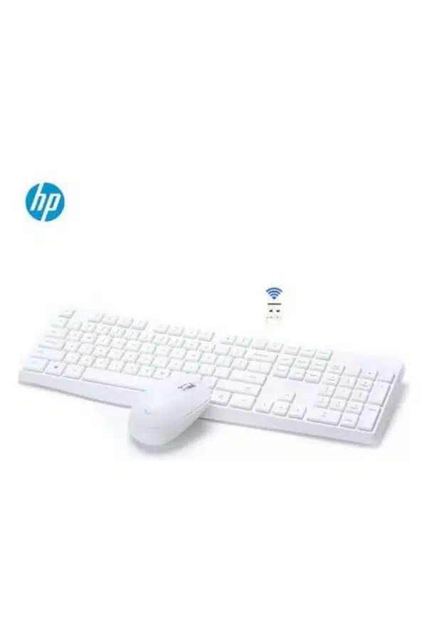 HP-Wireless Keyboard and Mouse Combo, 2.4 GHz Wireless Connection 1