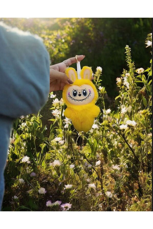 demirosa-Pop Mart Labubu Unboxed Labubu Plush Toy Labubu with Keychain, Sonny Angel (Dupe) 1