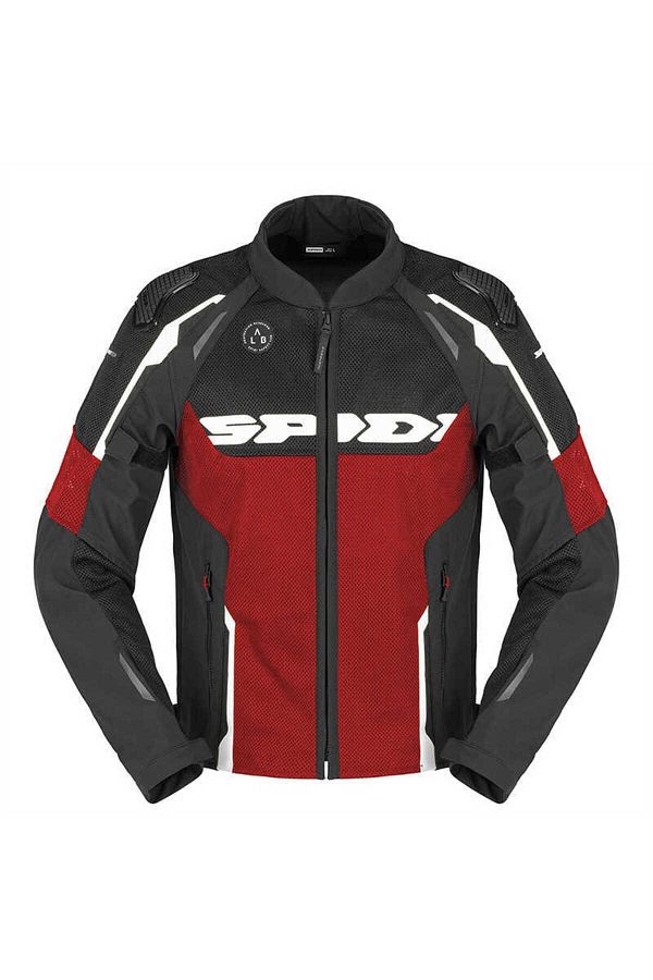Spidi-Race Warrior 2 Net Summer Jacket Black Red 1