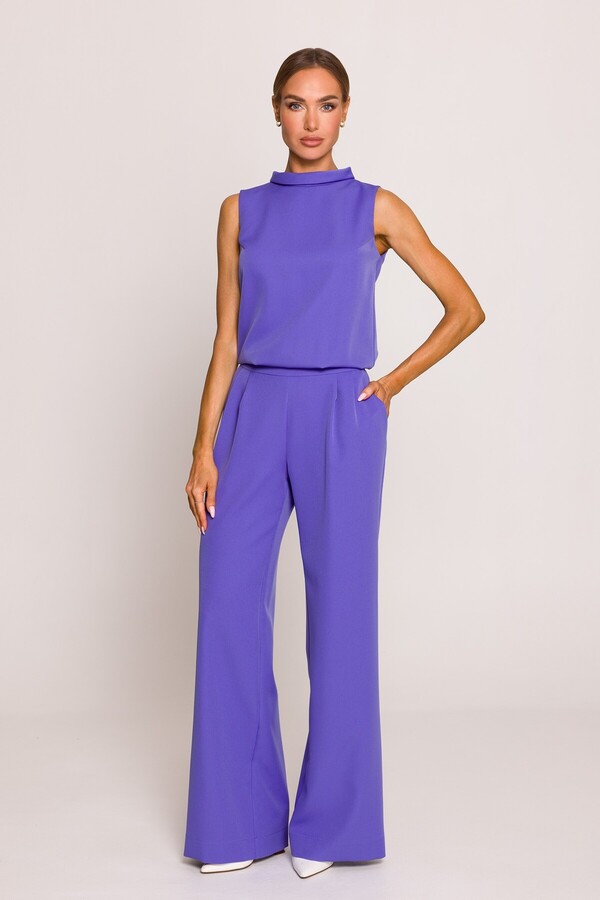 Made of Emotion-sleeveless jumpsuit 1