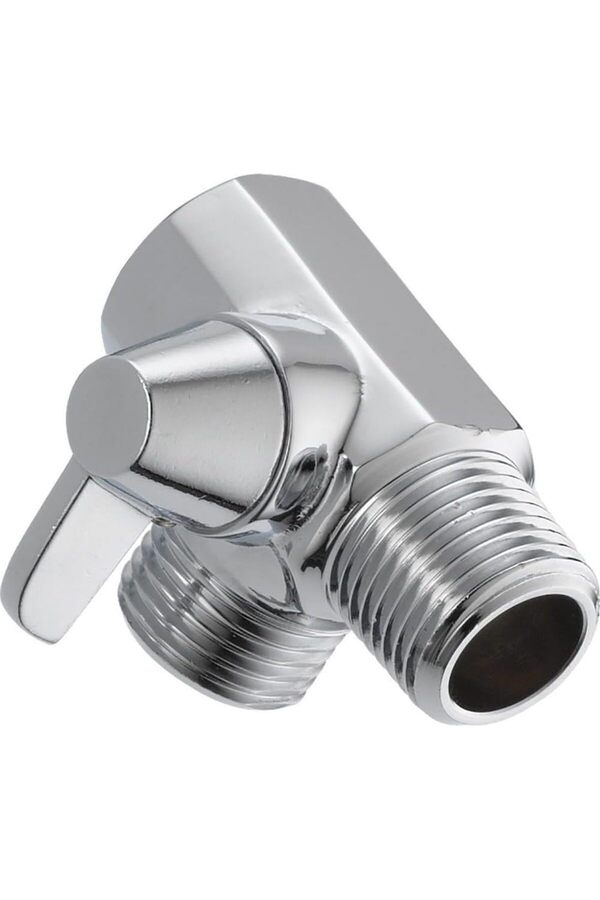 Mena Rise-Prstorex Shower Arm Diverter for Faucet Hand Shower, Chrome Lifeperi 1063348 1