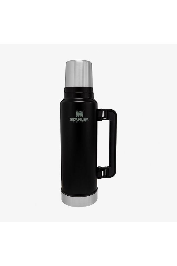 Stanley-Classic Vacuum 1.4 Liter Black Steel Thermos 1