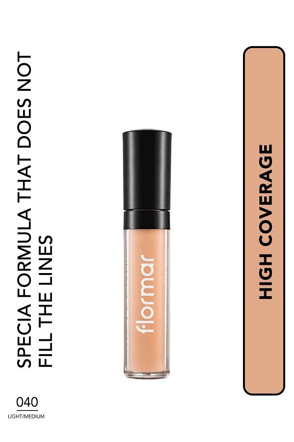 Flormar-خافي عيوب سائل - خافي عيوب مثالي - 040 خفيف متوسط8690604558070 1