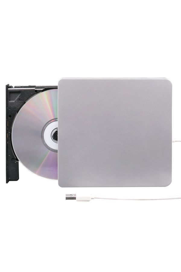 Generic-محرك أقراص DVD خارجي رفيع 2 في 1 USB 3.0 C ومحرك أقراص DVD RW وكاتب أقراص مضغوطة وقارئ ومشغل أقراص ضوئية 1