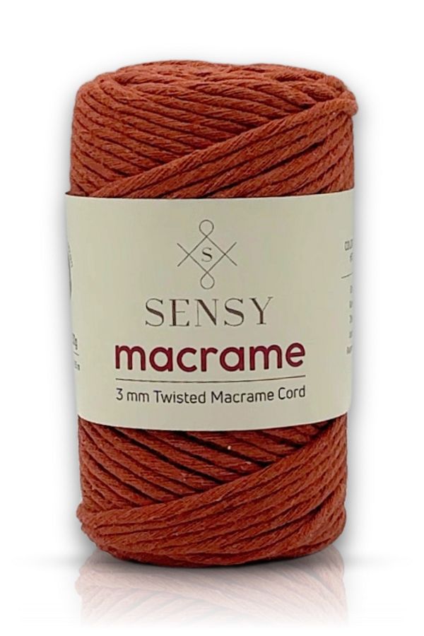 SENSY-Premium Scanned Macrame Scannable Cotton Macrame Rope Macrame Rope Tile 1