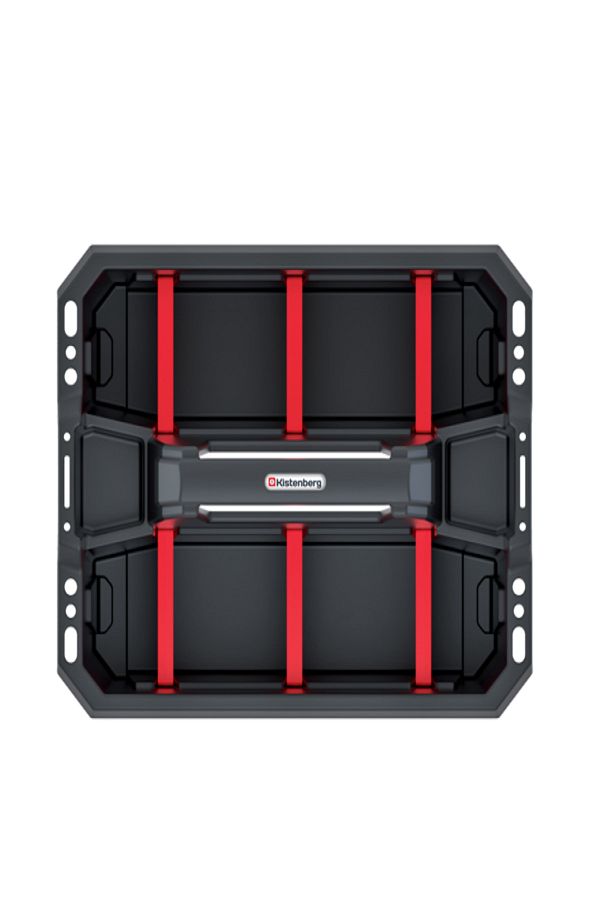 kistenberg-Cargo Plus 40 Multi-Compartment Workshop Tool Carrier Tray with Ergonomic Handle 1