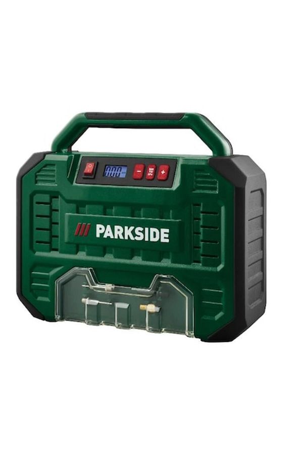 PARKSIDE-Portable Compressor with Digital Display PARKSIDE PMK 150 A1, 12V / 230V 1