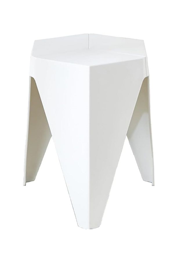 rexa-Nordic Style Plastic Stacking Stool – Minimalist Design for Home & Office Use 1