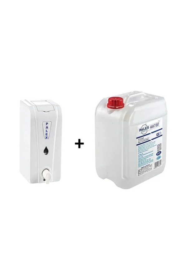 Palex-Pelex Foam Soap Dispenser + Palex 5 kg Foam Soap Set of Two 1