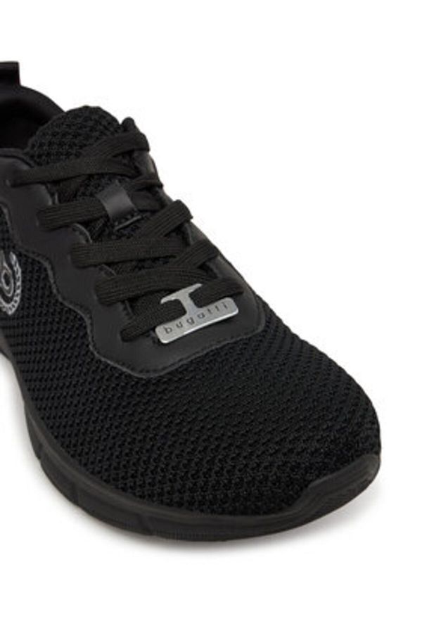 BUGATTI-Men's Sneakers black BUGATTI-345-AFA15-6900-1000 SCHWARZ 1