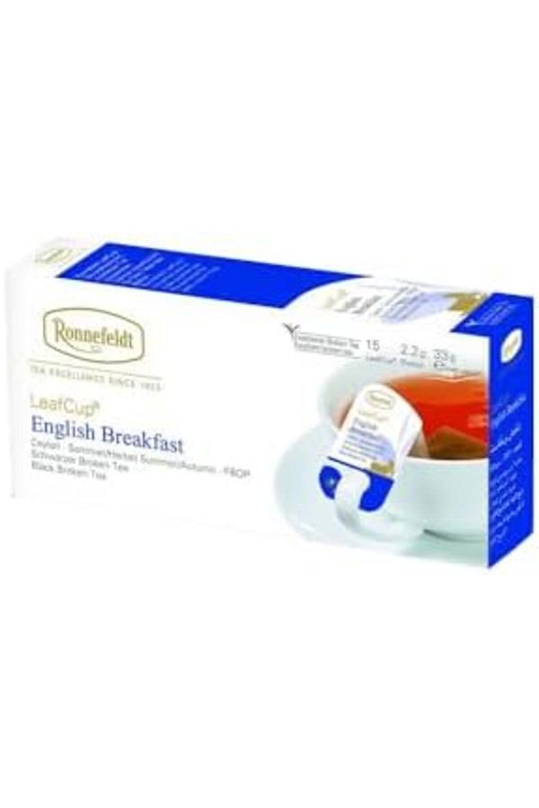 Ronnefeldt-English Breakfast LeafCup, Case of 6 Boxes | Each Box Contains 15 Tea Bags 1