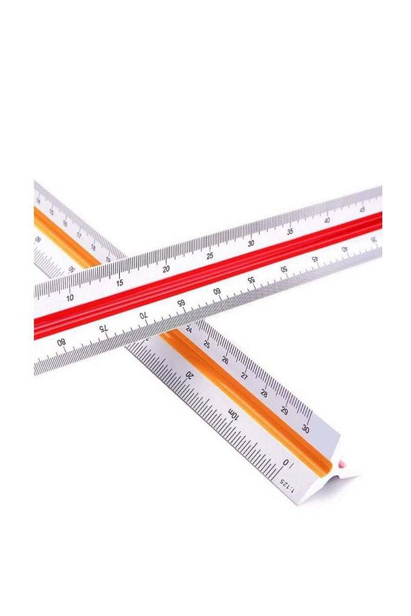 MARKQ-Architectural Scale Ruler, Triangular Ruler For Drafting Students Blueprint Engineers Architec 1