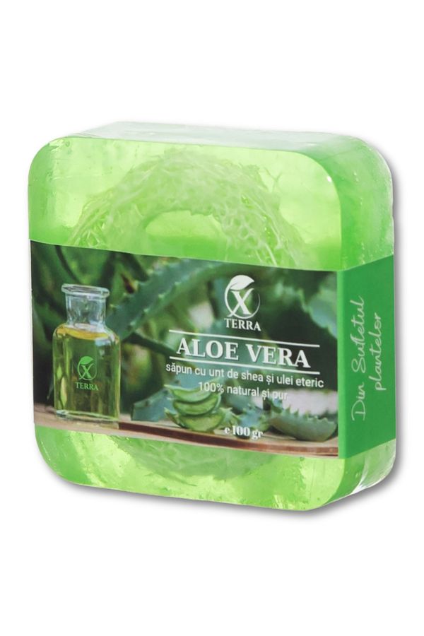 XTERRA-| SOAP | HANDMADE | WITH ALOE, SHEA BUTTER, LUFA AND ESSENTIAL OILS | 100 GR 1
