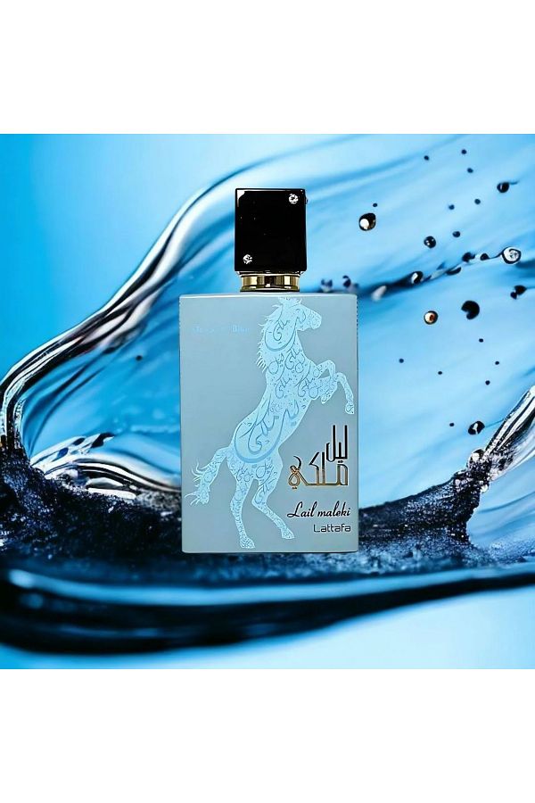 Lattafa perfumes-Lattafa Lail Maleki Moroccan Blue 100 ml unisex 1