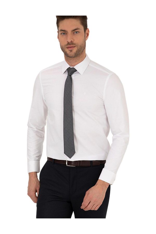 Pierre Cardin-Men's White Shirt 1