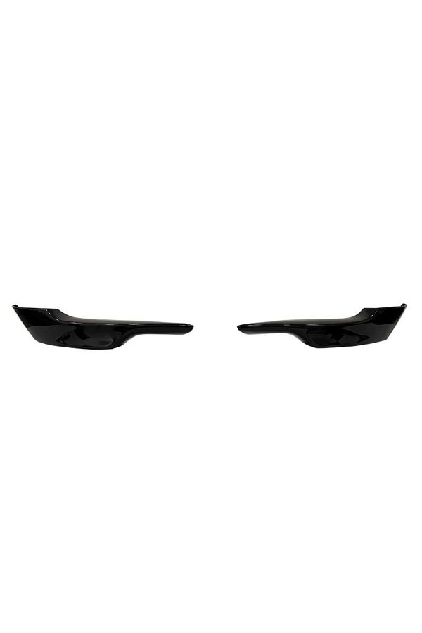 CED AUTO TRADE-Set of 2 Front Bumper Extensions compatible with BMW 3 Series E92 E93 2007-2009 M-Performance Design 1